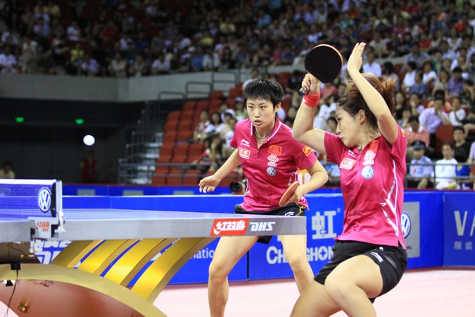 Chinese table tennis games(2)